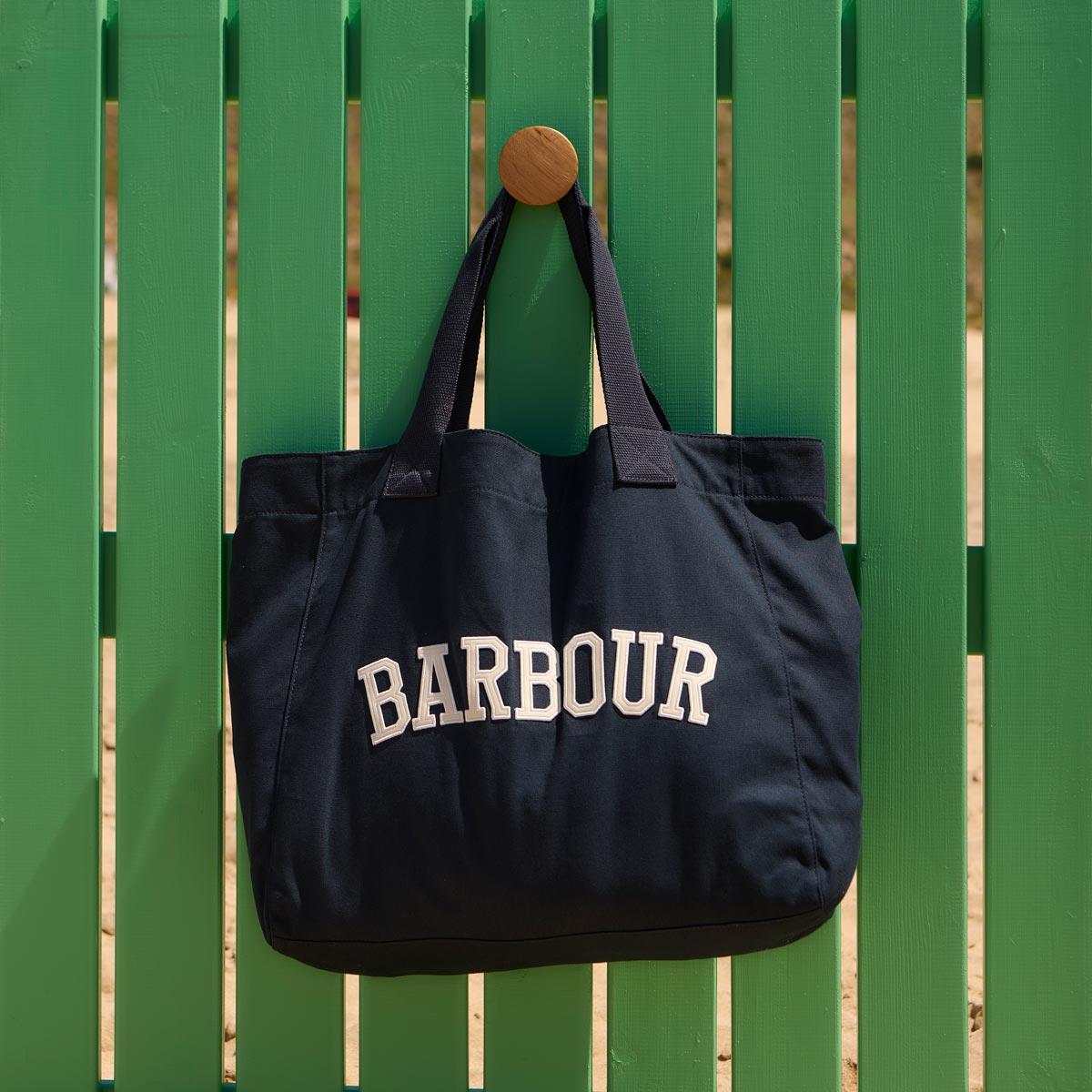 Barbour Logo Holiday Tote Bag