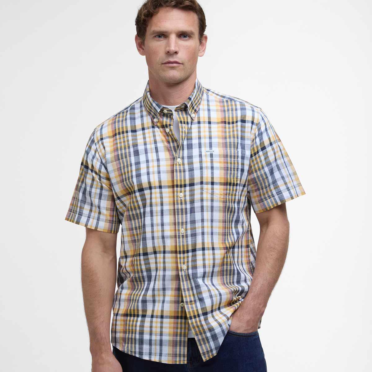 Barbour Mens Hartley Short Sleeve Regular Shirt