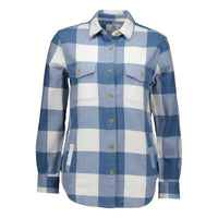 Oceanview/White Swanndri Womens Rapaki Shacket