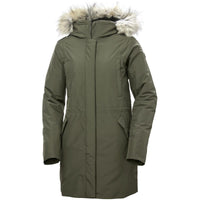 Utility Green Helly Hansen Womens Irma Parka