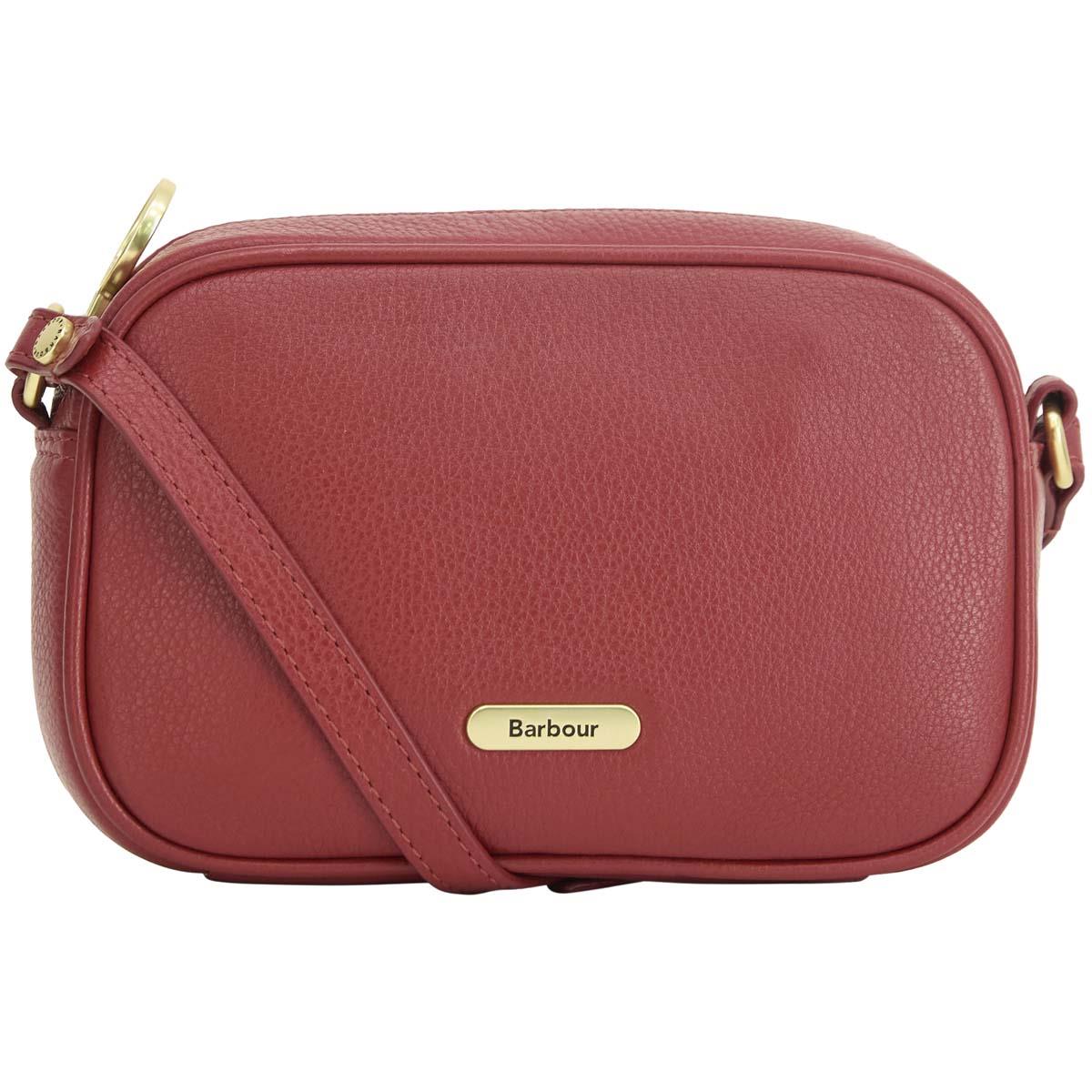 Barbour Womens Daphne Mini Leather Crossbody Bag