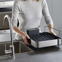 Grey Joseph Joseph Extend Steel Expandable Dish Rack LS3