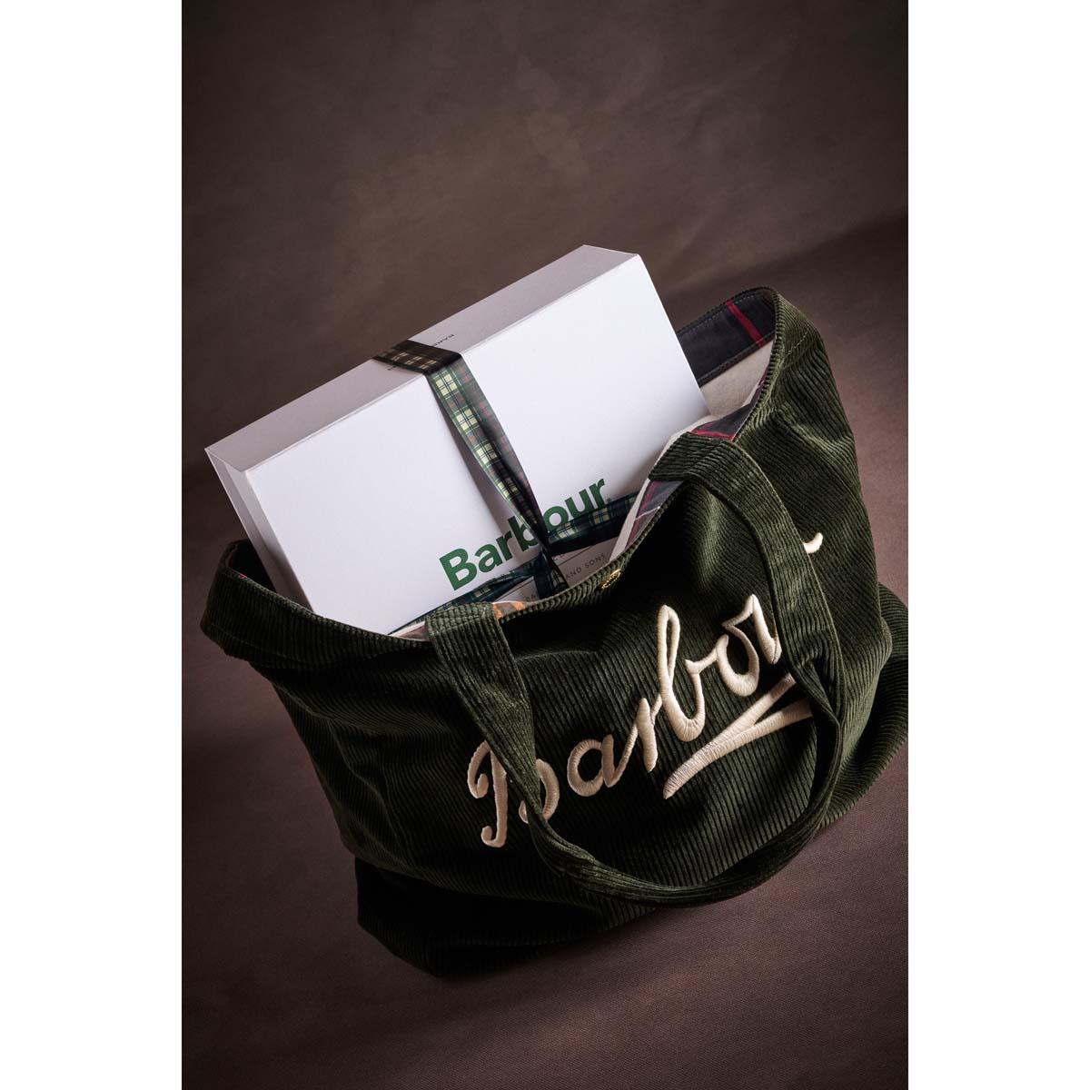 Barbour Carrick Cord Tote Bag