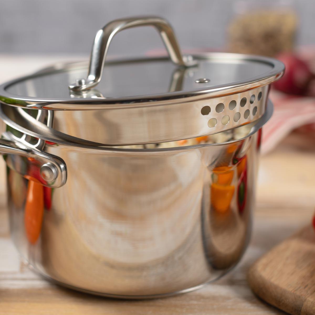 Kuhn Rikon Allround Plus Saucepan With Draining Lid