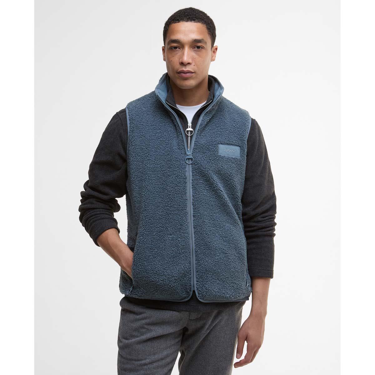 Barbour Mens Reversible Fleece Gilet