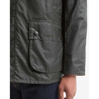 Barbour Mens Festive Ashby Wax Jacket