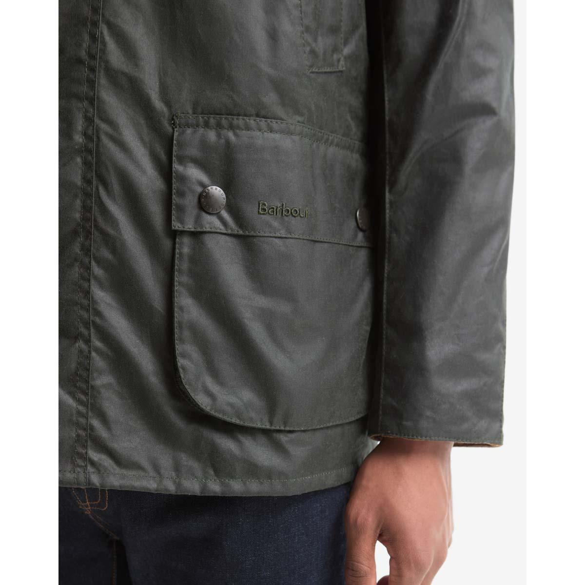 Barbour Mens Festive Ashby Wax Jacket
