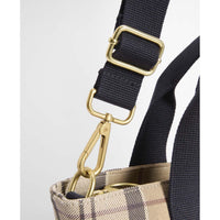 Rosewood Tartan Barbour Maisy Tartan Tote Bag strap2