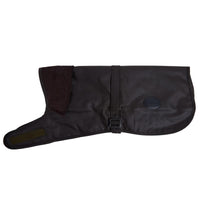 Olive Barbour Shiny Wax Dog Coat