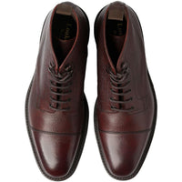 Oxblood Grain Loake Mens Roehampton Boots Top