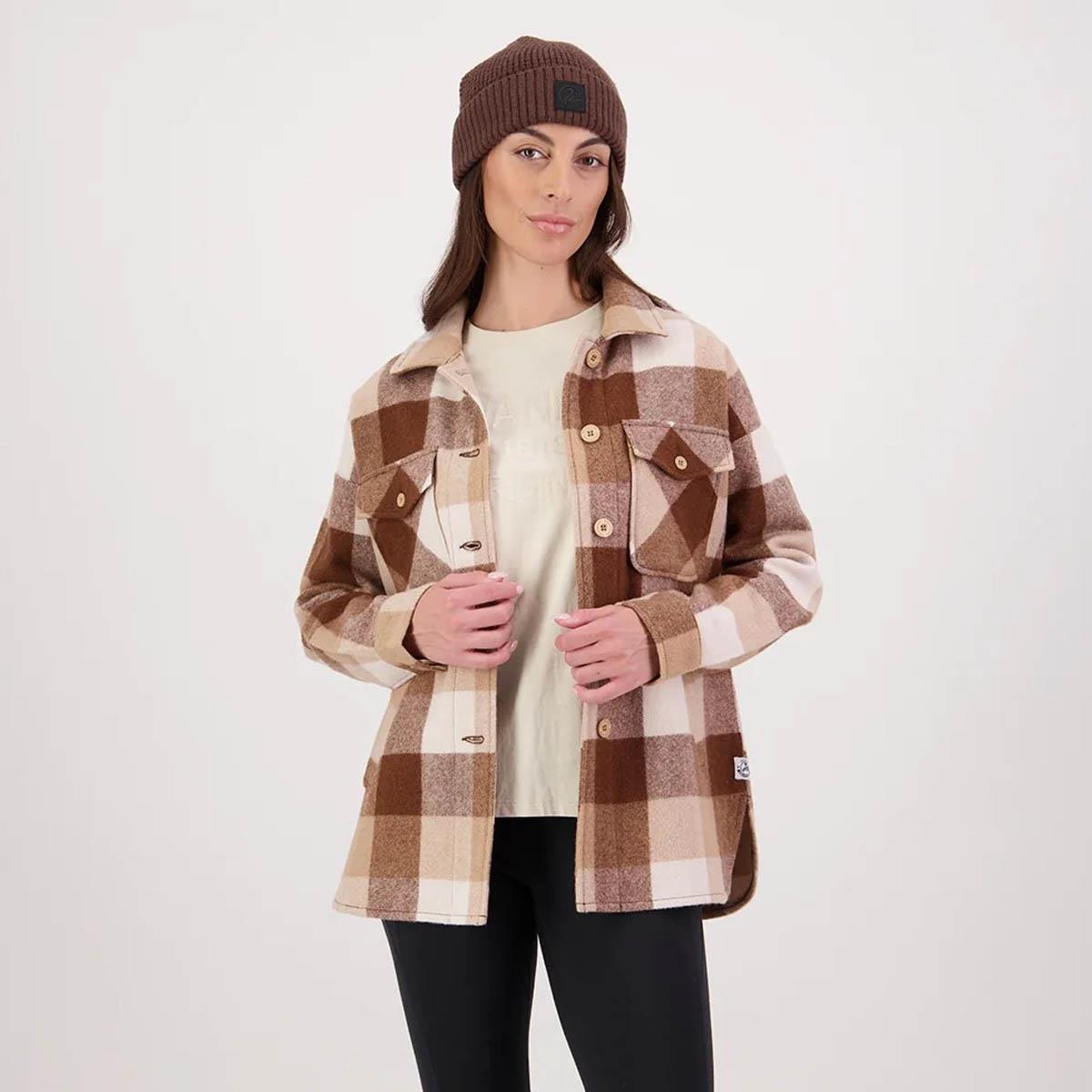 Swanndri Womens Anchorage V3 Wool Shacket