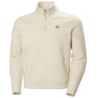 Cream Helly Hansen Mens Koster Sweatshirt 1/2 Zip
