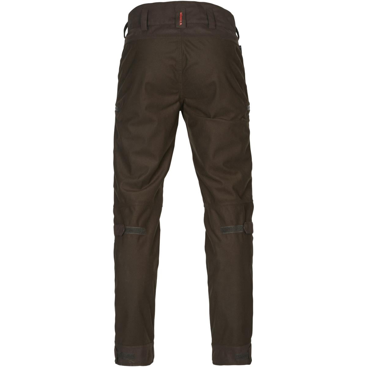 Hunting Green/Shadow Brown Harkila Mens Aspire HWS Waterproof Trousers Back