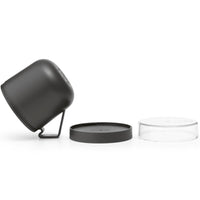 Dark Grey Brabantia Make & Take Soup Mug Open