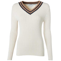 Holland Cooper Womens Zoe V-Neck Knitted Jumper