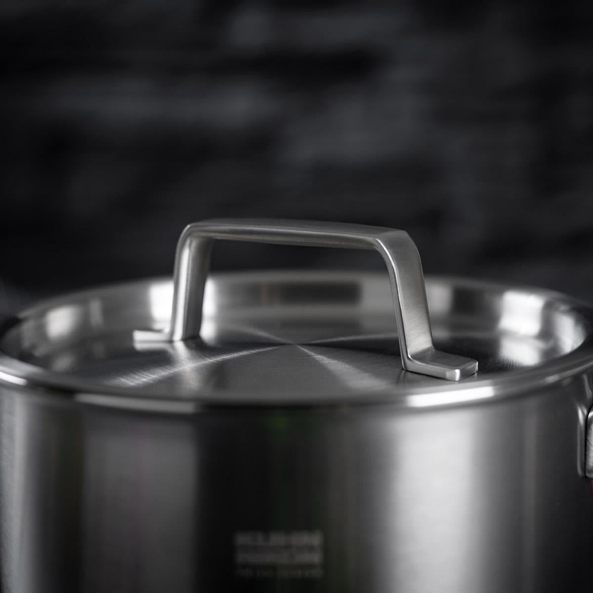 Kuhn Rikon Culinary Fiveply Saucepan With Lid Detail