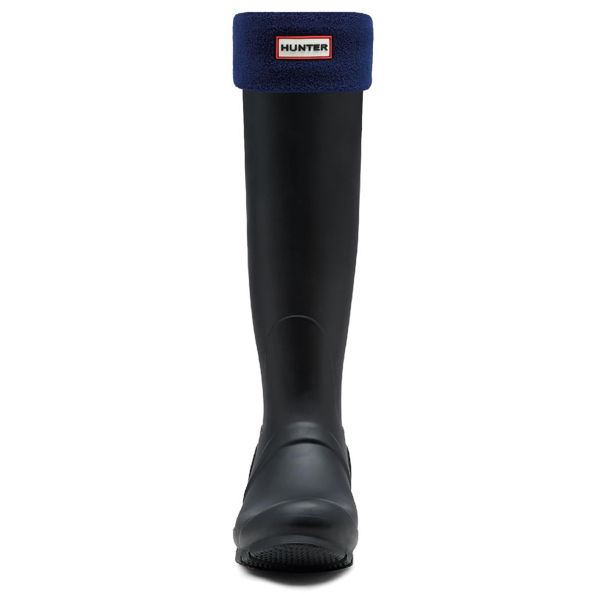 Black Hunter Unisex Recycled Fleece Tall Boot Socks use