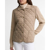 Warm Trench Barbour Womens Allendale Knitted Cardigan FRONT2