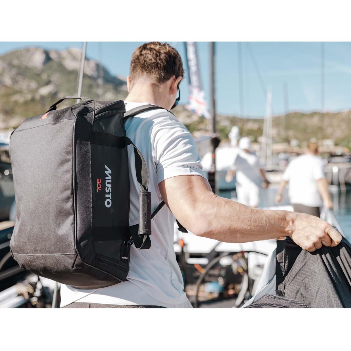 Black Musto 30L Duffel Bag LS