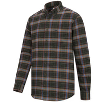 Hoggs Of Fife Mens Pitlessie Button Down Flannel Shirt
