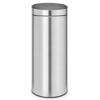 Matt Steel Fingerprint Proof Brabantia Touch Bin New 30 Litre