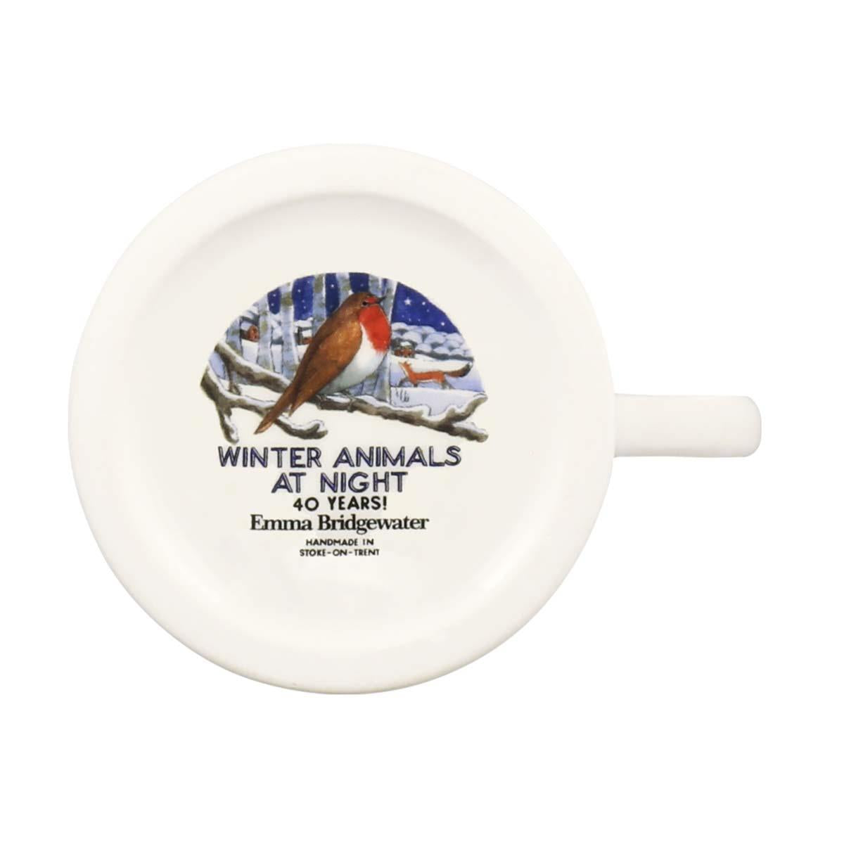 Emma Bridgewater Midnight Robin Small Mug bottom