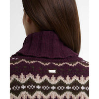 FIG MULTI Barbour Womens Helen Knitted Jumper BACK2