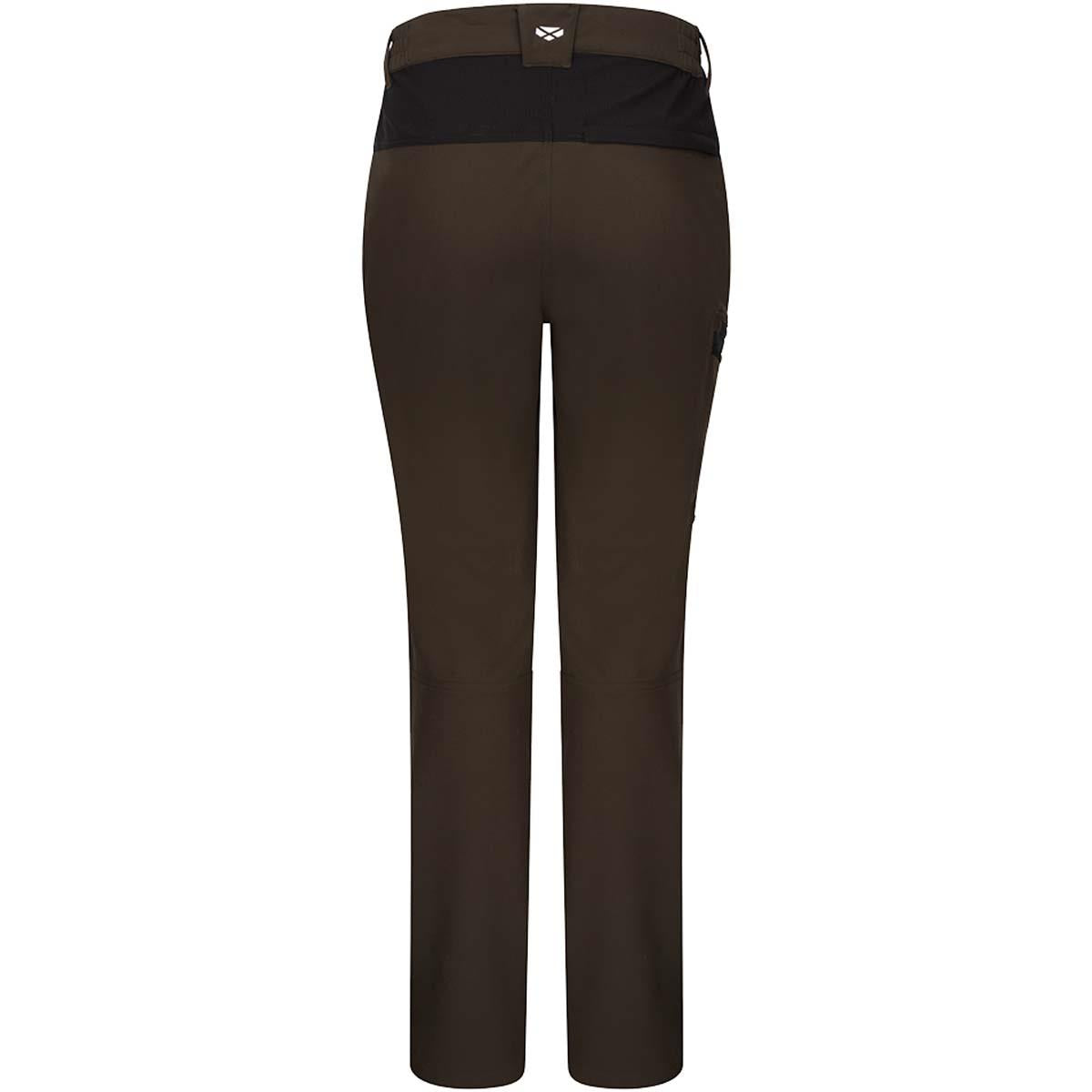 Green/Black Hoggs Of Fife Mens Green King Active Utility Trousers Back