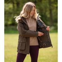 Olive Alan Paine Lockwood Ladies Jacket Lifestyle Interior