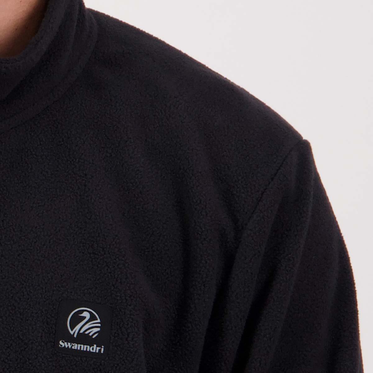 Swanndri Mens High Rock 1/4 Zip Fleece Pullover