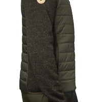 Pine Green Seeland Mens Theo Hybrid Jacket Side