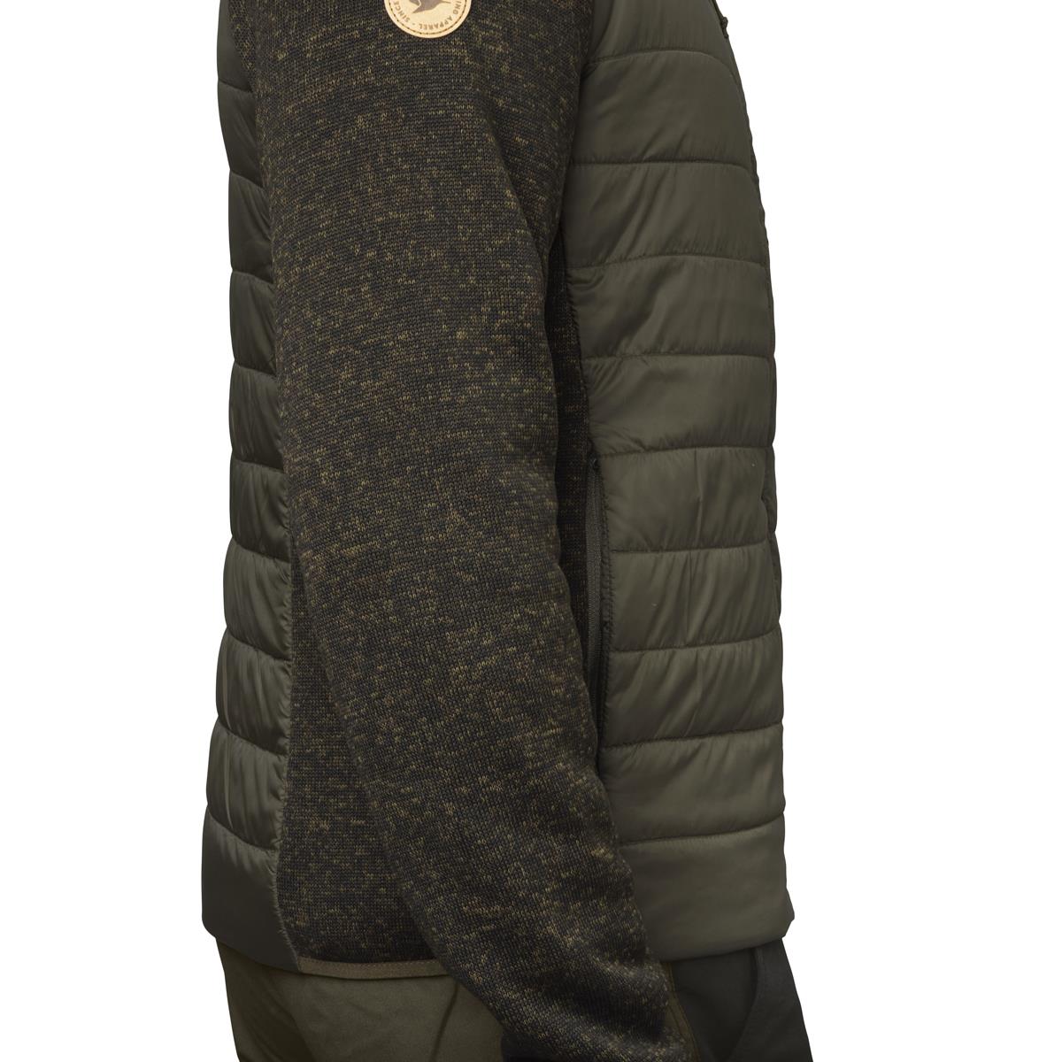 Pine Green Seeland Mens Theo Hybrid Jacket Side