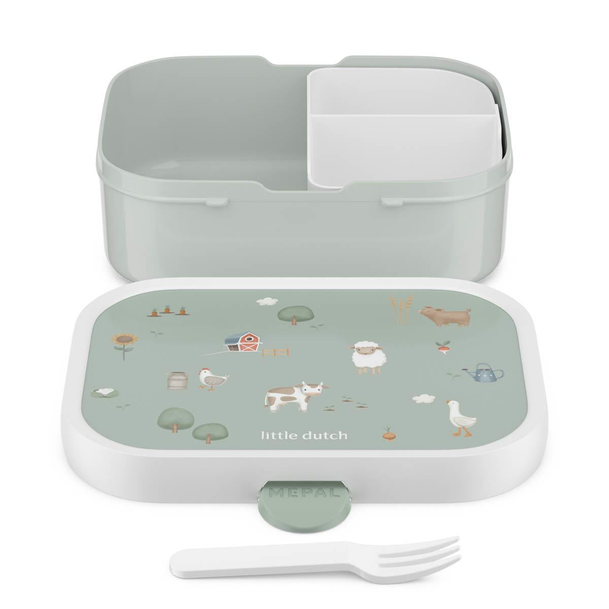 Mepal Little Dutch Little Farm Lunchbox Open