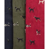 Barbour Mens Dog Sock Gift Set