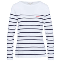 Cloud Stripe Barbour Womens Bradley Top SS25
