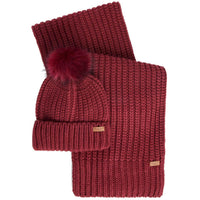 Barbour Womens Saltburn Beanie & Scarf Set
