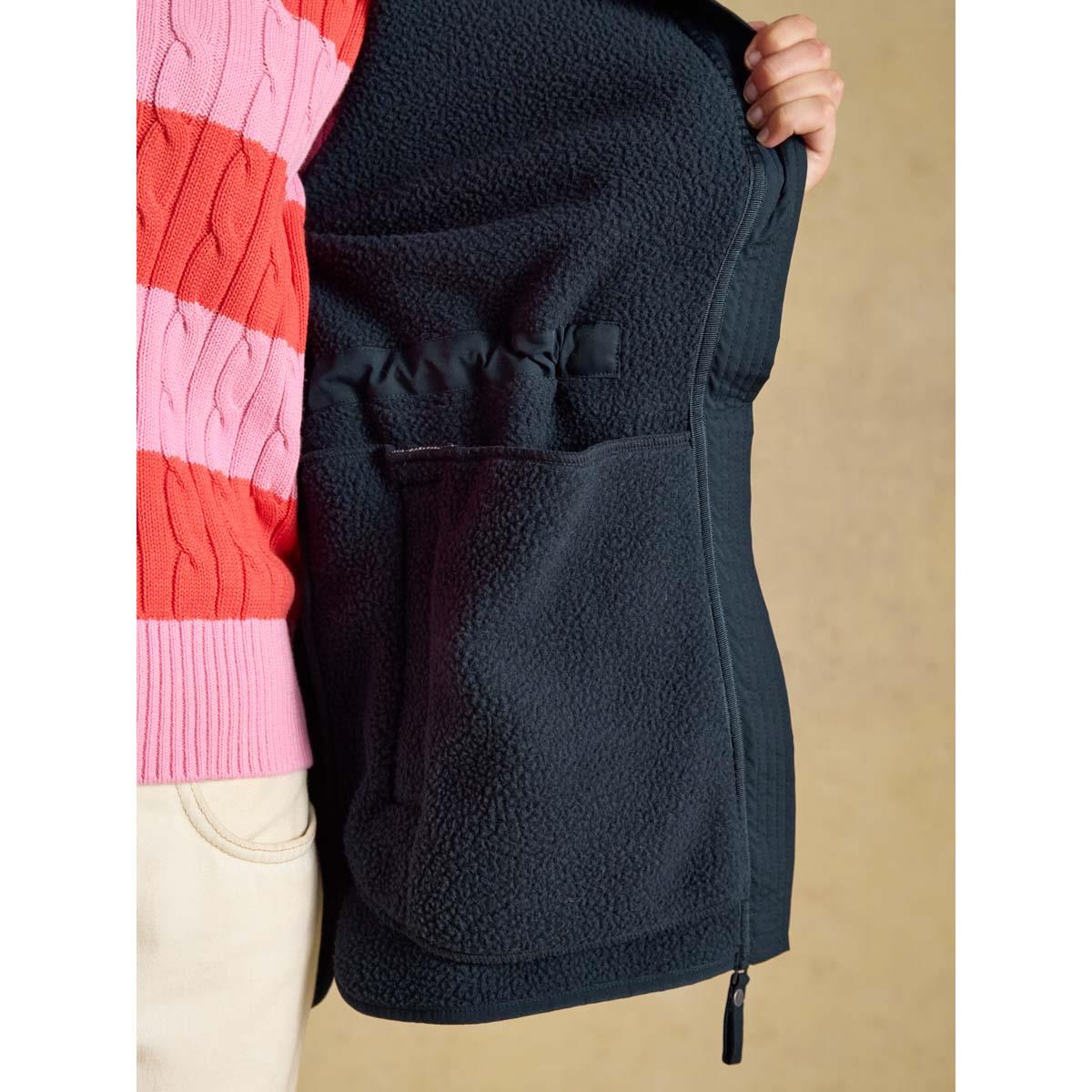 Joules Womens Longline Fleece Jacket