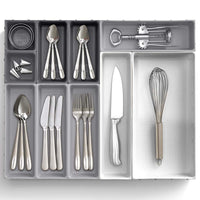 Joseph Joseph Blox 10 Piece Drawer Organiser Set With Cutlery