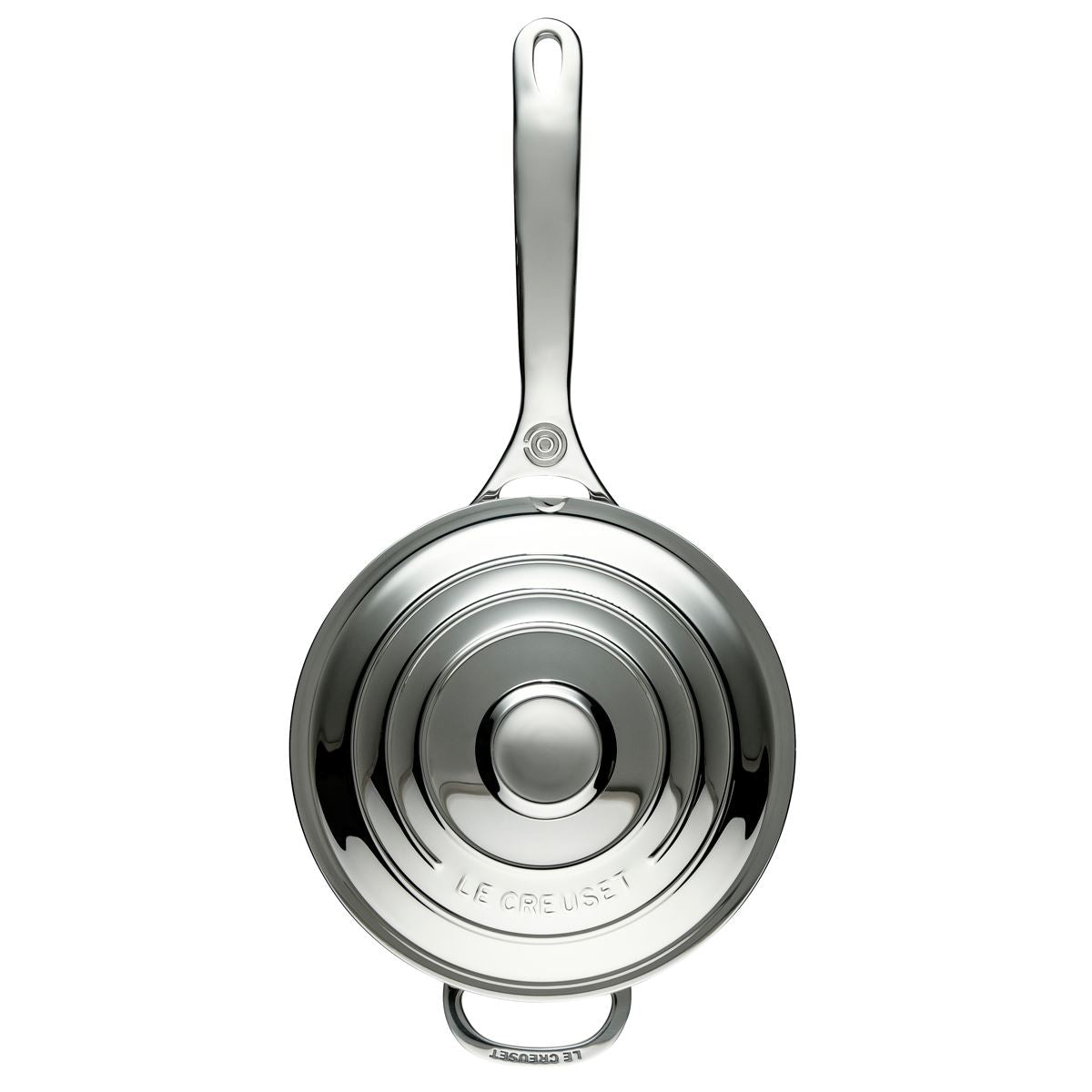 Le Creuset Signature Stainless Steel 20cm Saucepan With Lid