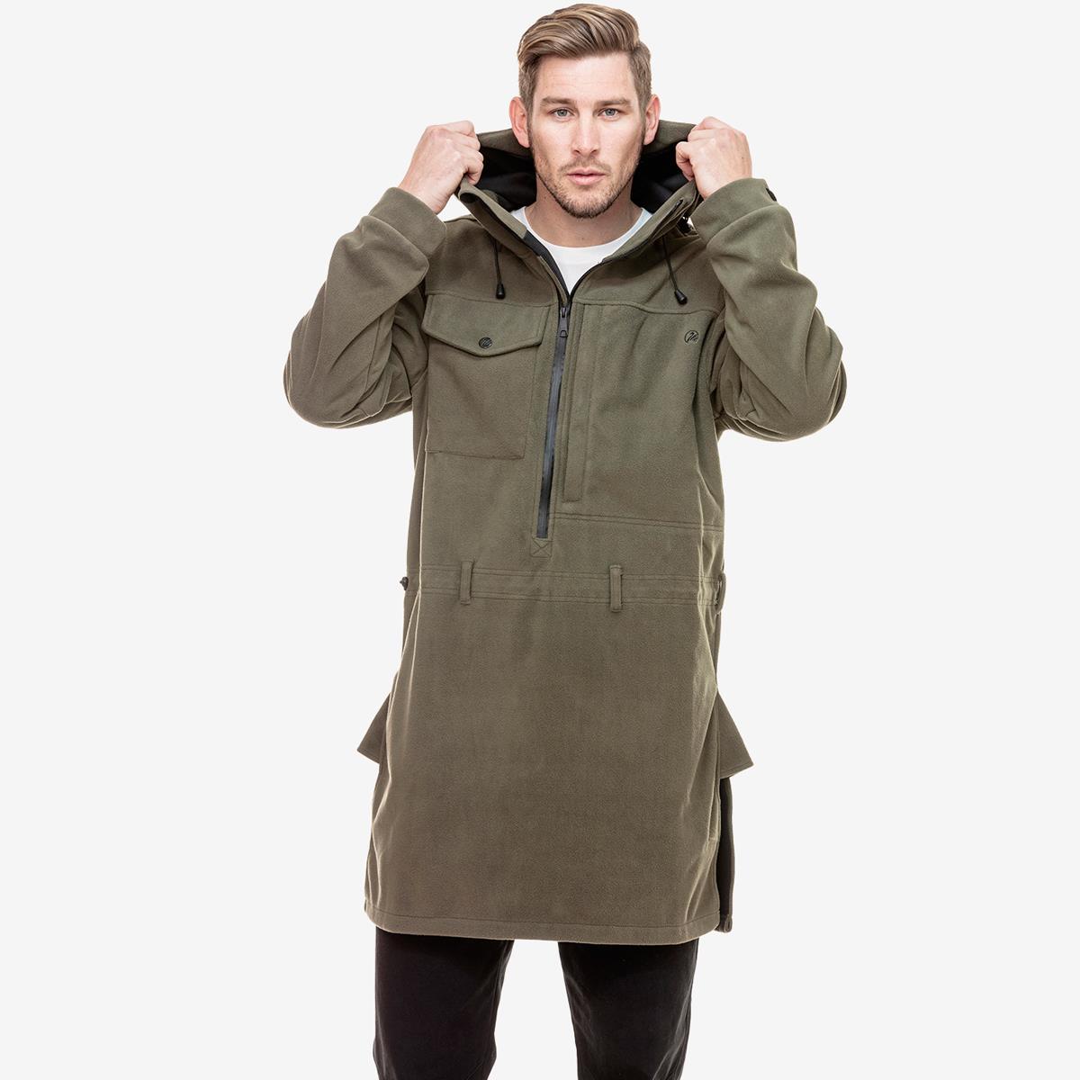 Swanndri Mens Tundra Technical Fleece Anorak