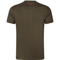 Willow Green Harkila Mens Wildboar S/S T-Shirt Back