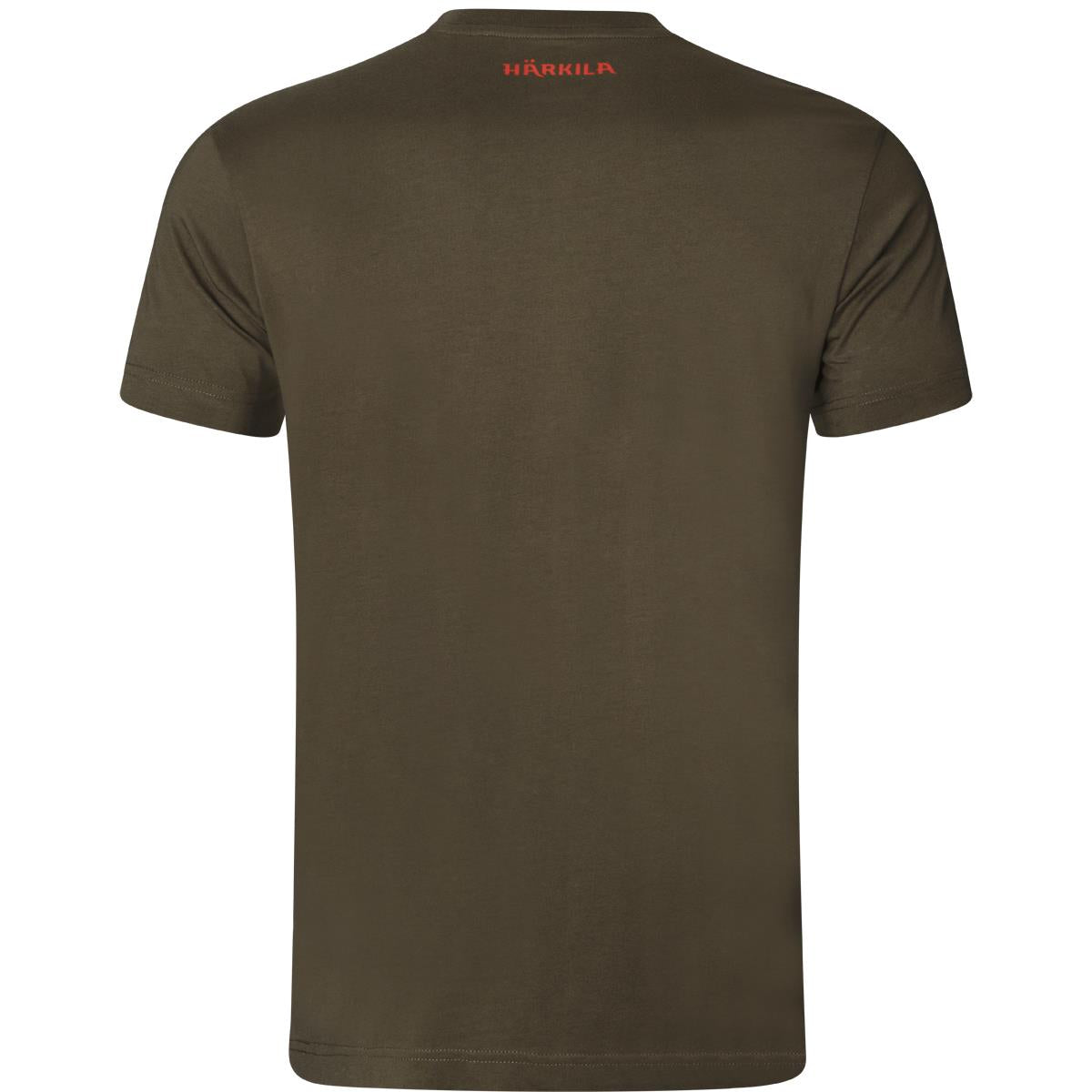 Willow Green Harkila Mens Wildboar S/S T-Shirt Back