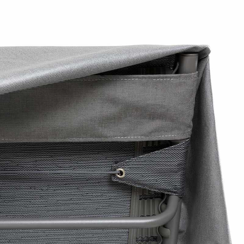 Lafuma Protective Cover For Miami Sunbed In Use
