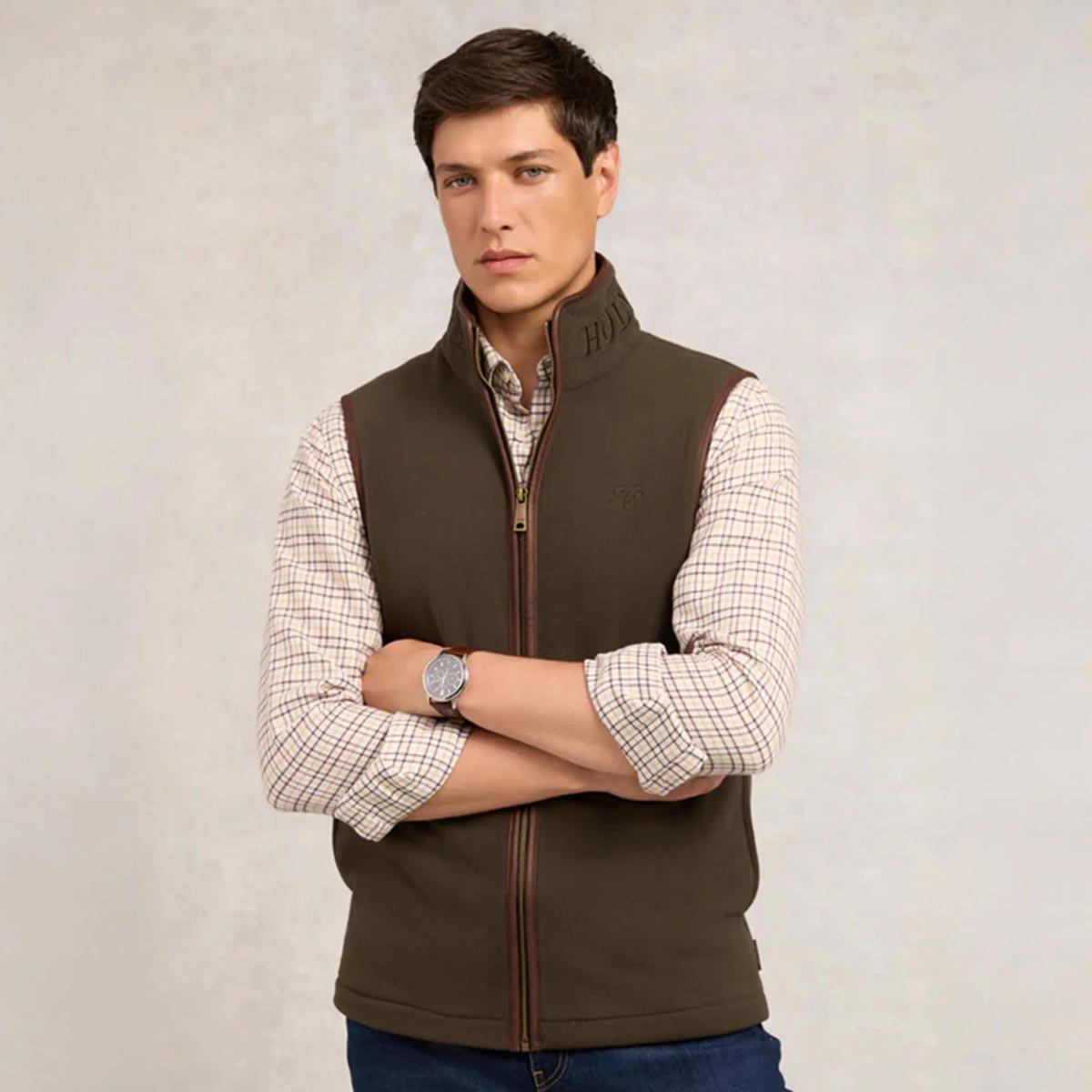 Holland Cooper Mens Country Fleece Gilet