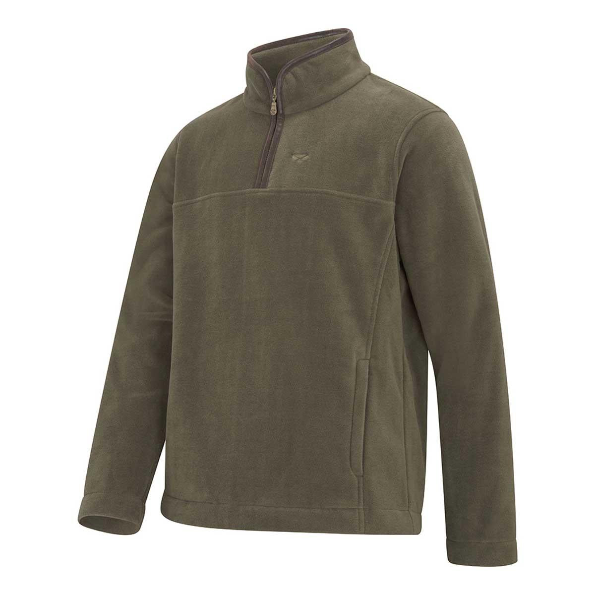 Hoggs Of Fife Mens Stenton 1/4 Zip Fleece Jumper