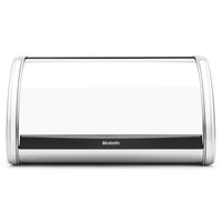 Brilliant Steel Brabantia Roll Top Bread Bin Medium