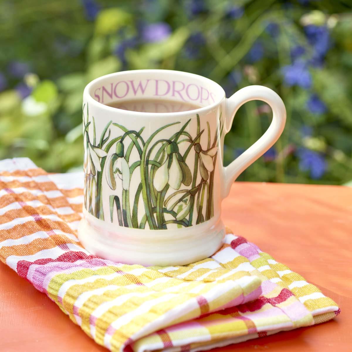 Emma Bridgewater Snowdrop Half Pint Mug