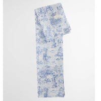 White Barbour Womens Wisteria Scarf2