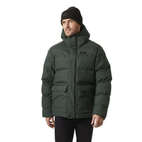 Dark Jungle Helly Hansen Mens Nordic Puffy Jacket Front