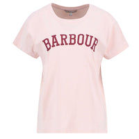 Pink Blush Barbour Womens Northumberland Classic T-Shirt